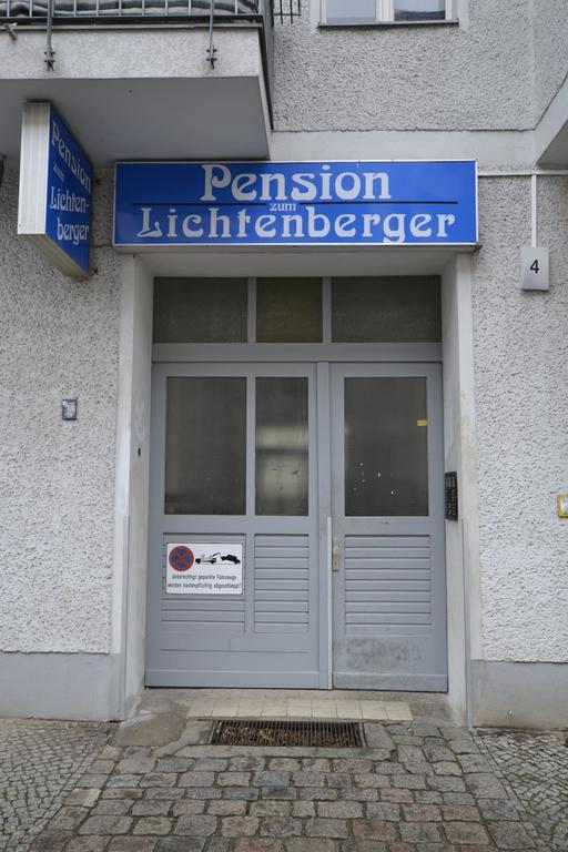 Pension Zum Lichtenberger Berlin Bagian luar foto